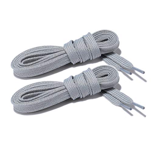 2 Pairs White Lace Shoelaces - 3cm Wide, 120cm Long, Decorative Flat Laces For Sneakers & Boots