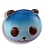 Panda Squishy 3 pack toys (Choice of gray or pink popular ninja panda) slow rising jumbo giant scented cute soft and silly set of squishies stress reliever prime for kids and adults By RyRo Sen (Gray)