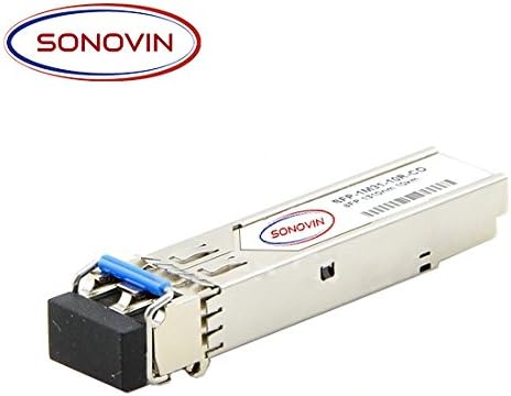 Sonovin for Cisco GLC-FE-100EX, GLC-FE-100EX 1000BASE-CWDM SFP 1470nm 80km DOM Transceiver Module