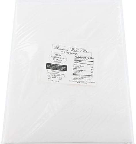 Premium White Wafer Paper by Icing Images