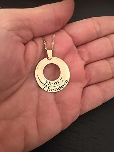 Monogram Raul Gold Real Gold Monogram Jewelry | semashow.com