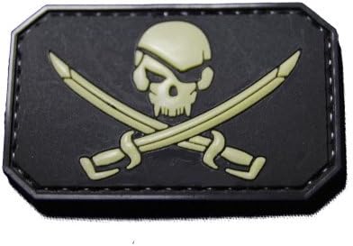 Jolly Roger PVC Velcro Morale Patch