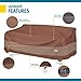 DUCKCOVERS Ultimate Waterproof 87 Inch Patio Sofa Cover, Patio Furniture Covers