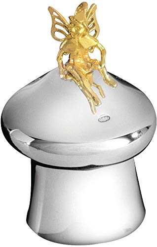 Carrs Christening/Keepsake Sterling Silver Toothfairy Mushroom Box
