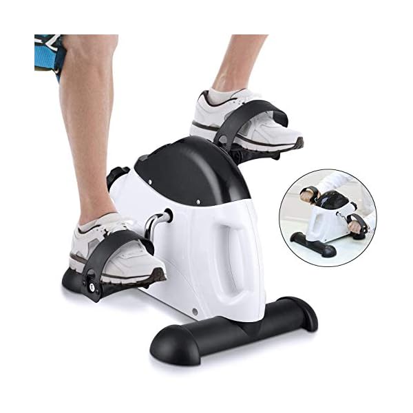 himaly-Mini-Exercise-Bike-Pedal-Exerciser-Portable-Home-Leg-Arm-Training-Cycle-Bike-with-LCD-Display-Adjustable-Resistance-Knob-for-Gym-Fitness Himaly Mini Exercise Bike Portable Pedal Exerciser Gym Fitness Leg Arm Training Adjustable Resistance with LCD Display…