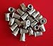 100 Pcs 1/4-20 Aluminum Flange Nutserts Rivet Nut Rivnut Nutsert