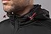 ALPINESTARS Men's Modern Fit Stretch Removable Hood Bunjie Adjusters Tech Bonded Micro Fleece, Stratified Black, L