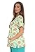 Just Love Women's Scrub Tops / Scrubs - Small - Green Diamonds,Green Diamonds,Small