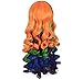 MapofBeauty Multi-color Lolita Long Curly Clip on Ponytails Cosplay Wig (Rainbow Color)