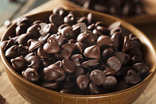 Snaxly - Keto Sugar Free Large Dark Chocolate Chips - Stevia sweetened Low Carb Baking Chips - Non GMO, Vegan, Gluten Free, No Added Sugar, Kosher, All Natural (12 oz)