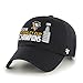 '47 NHL Pittsburgh Penguins 2016 Stanley Cup Champions Clean Up Adjustable Hat, One Size, Black
