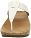 FitFlop Women's Ibiza Cork Flip Flop, Urban White, 7 M US