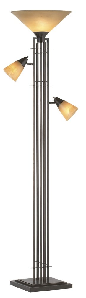 Metro Collection 3-in-1 Torchiere Floor Lamp