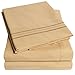 1500 Supreme Collection Queen Sheet Sets Camel - Luxury Hotel Bed Sheets and Pillowcase Set for Queen Mattress - Extra Soft, Elastic Corner Straps, Deep Pocket Sheets, Queen Camel