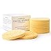 Facial Sponges, MAXSOFT Compressed 100% Natural Cellulose Facial Cleansing Sponges-50 Count