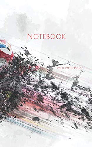 Notebook: motorcycle speed helmet rider bike motorcycles racing boots leathers leather motor engine by Wild Pages Press