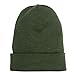 MERIWOOL Unisex Merino Wool Cuff Beanie Winter Hat for Men and Women Army Green