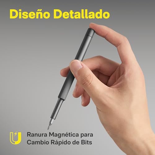Kit Destornilladores Precisión 28 en 1, Mini Destornillador Manual