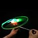 LED Light up Flying Saucer - Light up Flying Disc Glow UFO Saucer - Light up Glow Kids Toy Helicopter ( 3pc Set)