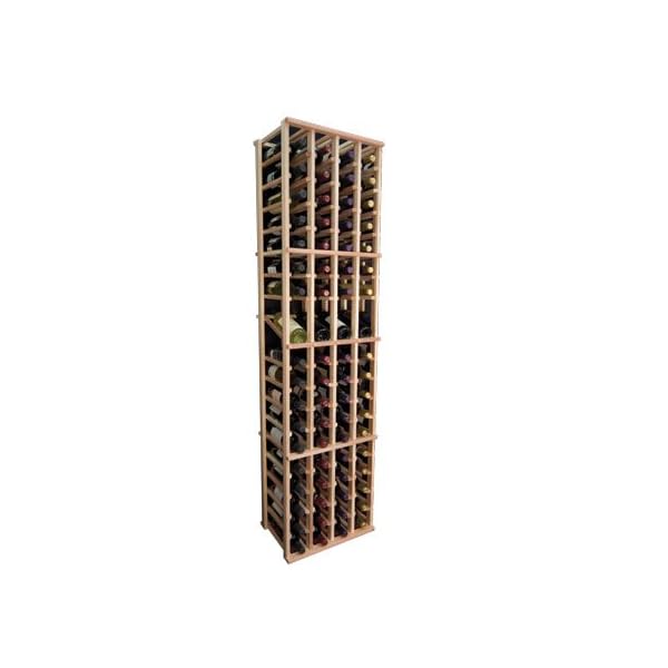 Wine Cellar Innovations 4 Column Individual Bottles w/ Display Row Wine Rack