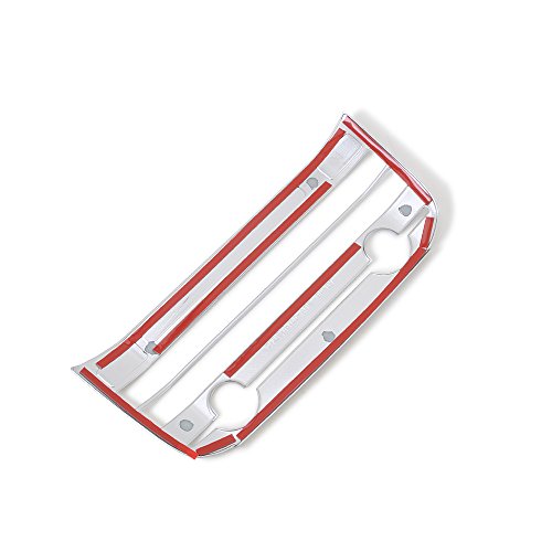 Kadore Interior Front Center Console Dashboard Adjustment Panel Cover Trim for Jaguar F-PACE 2016 2017 2018 ABS Matte - Thumbnail 2