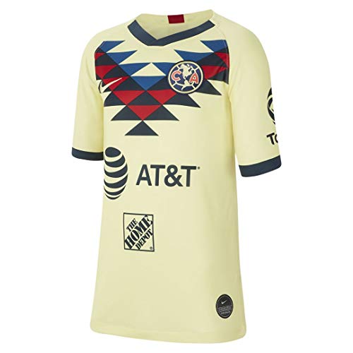 Camiseta Nike Stadium Club America 2019-20 Juvenil - Amarillo M