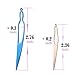 Two-Piece Suit Dreadlocks Tool Dreadlocks Needle Crochet Tool for Dreadlocks Interlock Tool Sisterlocks Hair Tool Starting Maintaining Your Locks ((2.6″+2.3″) Two-piece suit, Silver)thumb 3