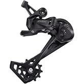 Rear Derailleur for 1x9s, Active Motion RD+ with Clutch, Direct Cable Pull Design, for Wide Range 40~46T, Total Capacity 41T, Shimano Not Compatible, Design with SL-M8195-R, Am