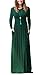 Viishow Women's Long Sleeve Loose Plain Maxi Dresses Casual Long Dresses With Pockets
