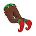 Christmas Santa, Elf, or Rudolph Hanging Legs for Fireplace or Christmas Tree (Elf)