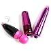 OUBAO 2017 3Pcs Bullet Mini Egg Vibrator AV Vibration Massager Masturbation Vibrators Sex Toys For Women (Red+Purple)