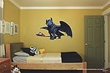 Toothless how to train your dragon Night fury 3D Wall Decal Sticker 18