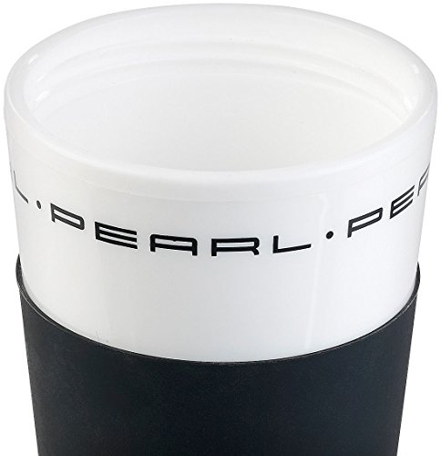 PEARL Kaffeebecher: 2er-Set Coffee-to-go-Becher mit Deckel, 350 ml, doppelwandig, BPA-f (Kaffee-to-Go-Becher, Isolierbecher mit Manschetten, Mikrowelle) – Bild 6