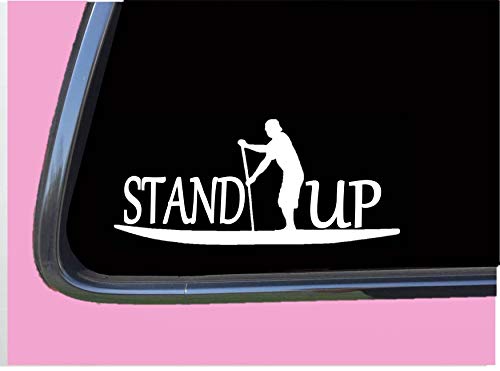 Stand Up Paddle Board Boy TP 559 vinyl 8" Decal Sticker wall rack accessory