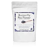 Butterfly Pea Flower Powder - Blue Tea Powder - 100 g (3.6 oz) bag; 200 servings - No Preservatives; No Additives; Zero-Sugar; Rich in Antioxidants