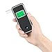 Breathalyzer Anntoo Professional Grade Portable Digital Alcohol Tester with 5 Mouthpieces for Personal Use - Gray