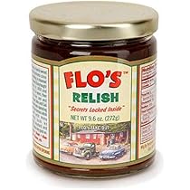 Amazon.com : Flo's Hot Dog Relish - Original Homemade Secret ...