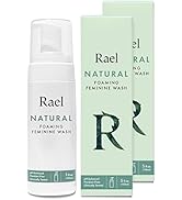 Rael Natural Feminine Cleansing Wash - Gentle Foaming Intimate Wash, pH-Balanced, Sensitive Skin,...