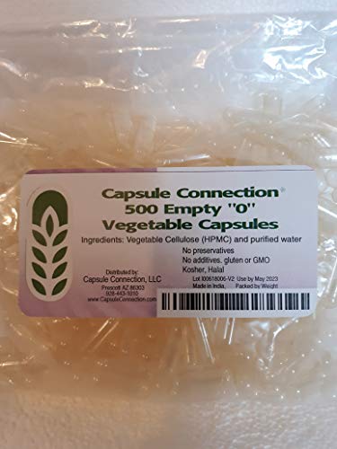 image for Capsule Connection 500 Bulk Wholesale Empty Vegetable Capsules,