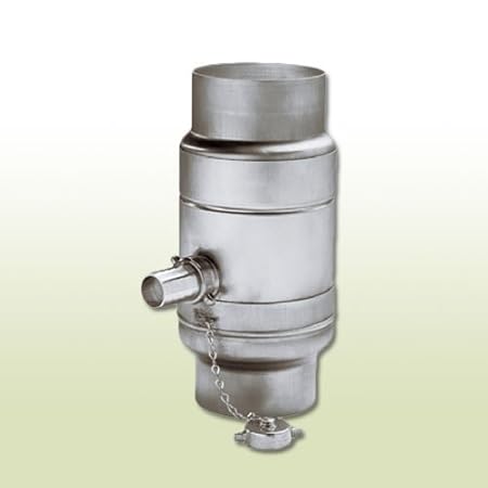 Zink Regenwassersammler DN 100 mit Schlauchpaket