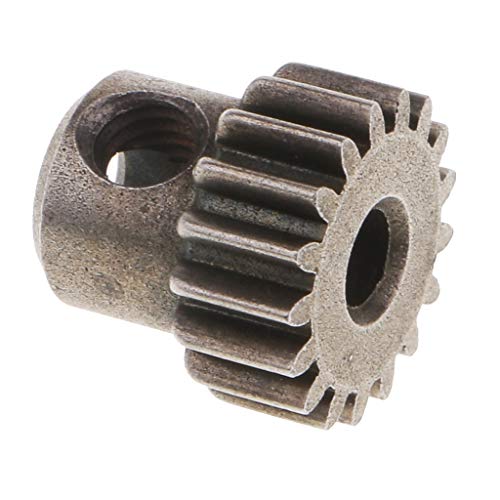 CROSYO 2 stücke 11184 Stahl Metall Main Getriebemotor Ritzel Gänge 17t / 64t für 1:10 RC HSP 94111 94123 94111 PRO… – Bild 3