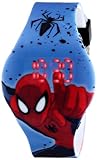 Marvel Ultimate Spider-Man  Kids' SPD3446 Digital Display Analog Quartz Blue Watch