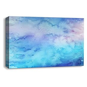 Canvas Wall Art Abstract Ink Feature...
