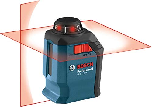 Bosch GLL 2-20-RT Self-Leveling 360 Degree Line and Cross Laser (Renewed)