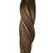 LAB·EH Tape in Hair Extensions Ombre Chocolate Brown to Caramel Blonde 14 Inch 50g 20pcs Remy Human Hair Extensions Tape in Skin Weft Natural Hair Extensions