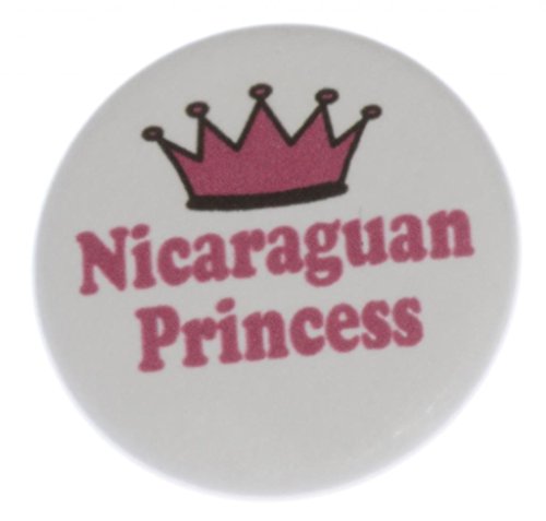 Nicaraguan Princess 2.25" Keychain - Nicaragua Nica