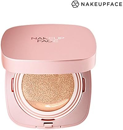 Nakeup Face Coverking Powder Cushion No.21 Velvet Cover (SPF50+ / PA+++, For Oily/Combination Skin, Whitening, Wrinkle Improvement, Sun Protection, Powdery finish with invisible spots, pores and fine