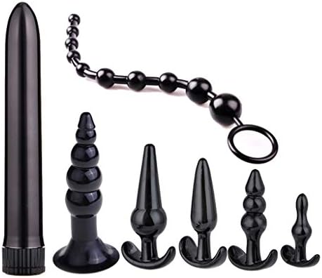 Kismet168 7PCS Amal Plug Adult Six Toys Kit Couples for Games