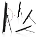 Make Up Mirror, Charminer 16 LEDs Touch Light Illuminated Cosmetic Bathroom Shaving Vanity Black