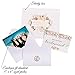 VNS Creations 8 Pack 4x6 Bridesmaid Proposal Cards - Will You Be My Bridesmaid and 2 Maid of Honor Cards - Floral Designs with Gold Foil - Ideal for Bridal Shower Party Gifts